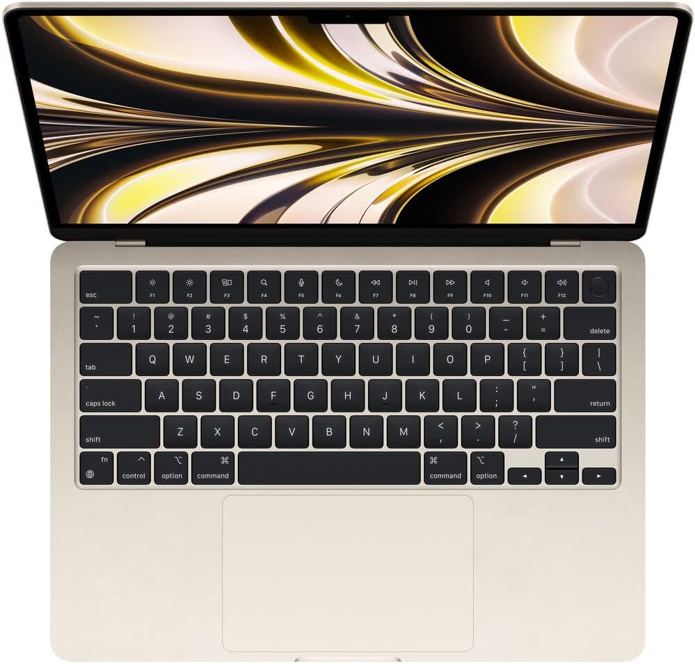 MacBook Air (13", 2022, M2) - Starlight (Certified Refurbished)