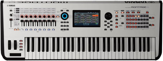 Yamaha Montage6 61-key Synthesizer Workstation - White (Certified Refurbished)