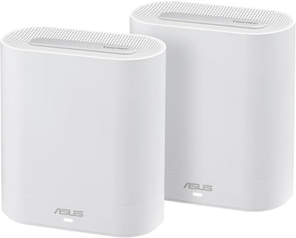 ASUS ExpertWiFi EBM68 AX7800 Tri-Band Business Mesh WiFi 6 System (2 Pack) - Custom Guest Portal & SDN, Easy Setup and Remote Management, Scalable with ExpertWiFi, AIMesh (Certified Refurbished)