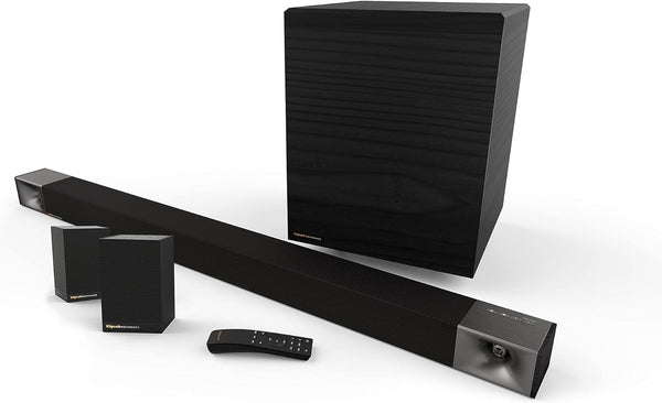 Klipsch Cinema 800 Dolby Atmos 5.1 Sound Bar & Wireless Subwoofer (Certified Refurbished)