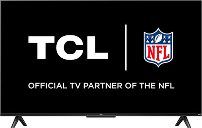 TCL 43" Class 4-Series 4K UHD HDR Smart Roku TV – 43S455-CA (Refurbished)