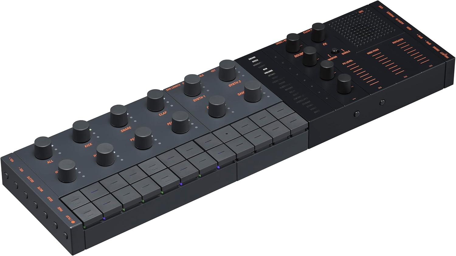 Yamaha SEQTRAK Music Creation Station, Sequencer, Drums, Synth & Sampler, 2000 Presets, Built-in Speaker & Mic, Visualizer, Rechargeable Battery, Bluetooth, Wi-Fi, USB-C (Certified Refurbished)