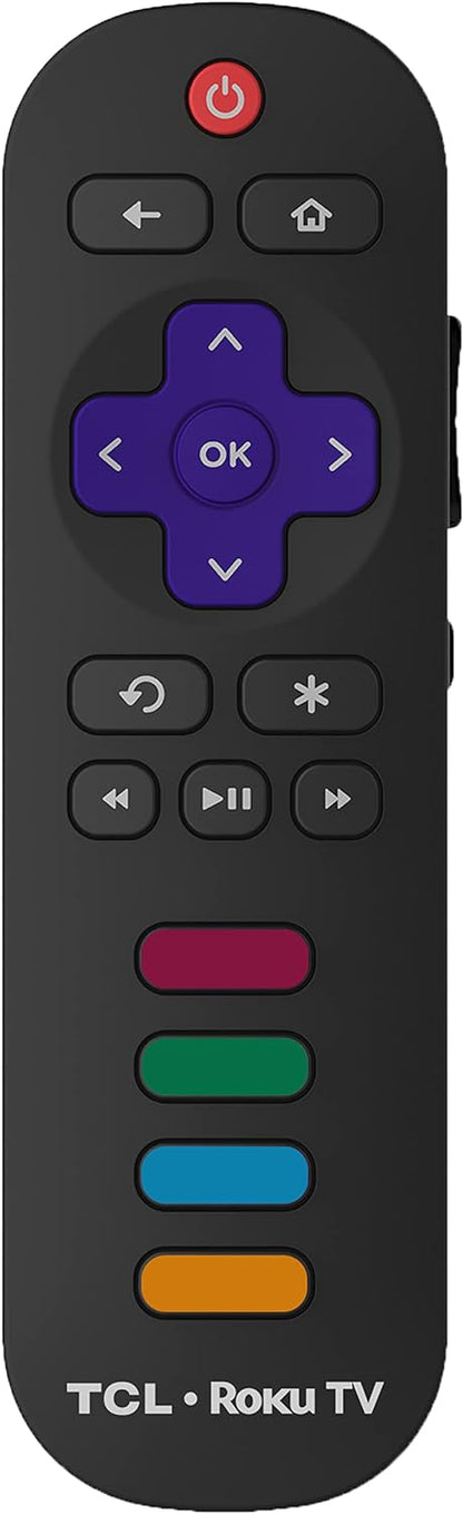 TCL 43" Class 4-Series 4K UHD HDR Smart Roku TV – 43S455-CA (Refurbished)