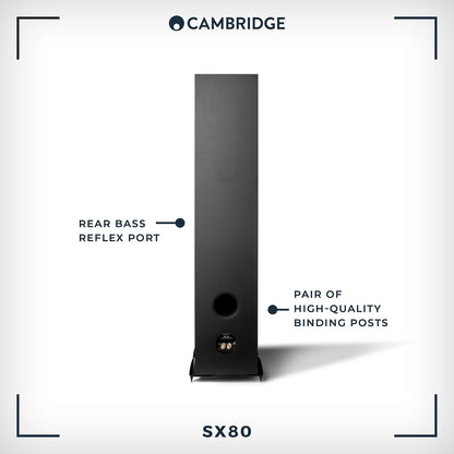 Cambridge Audio SX80 Floorstanding Speaker - Single (Certified Refurbished)