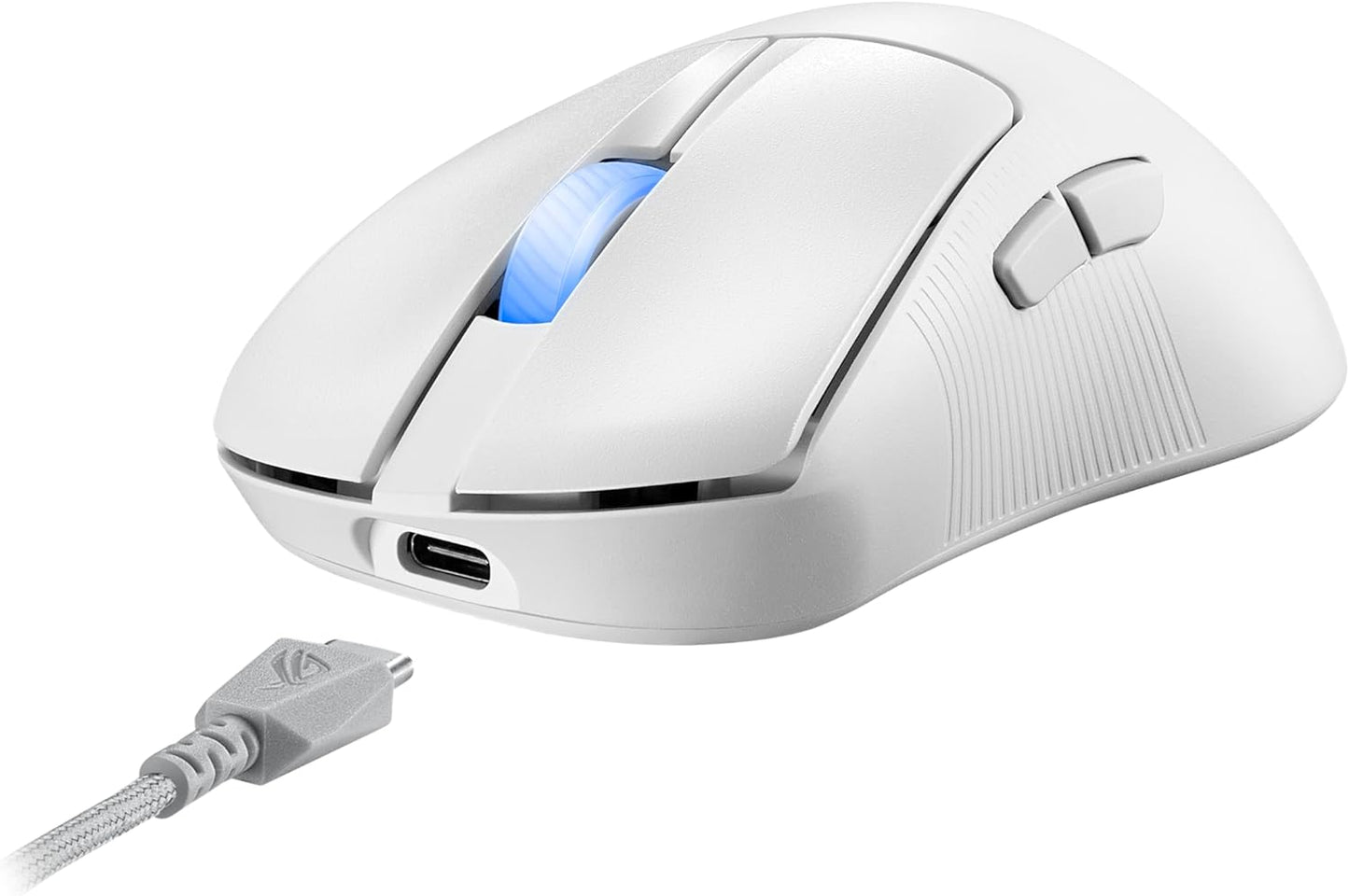 ASUS ROG Keris II Ace Wireless Gaming Mouse, 54g Lightweight, AimPoint Pro 42K Optical Sensor, Optical Micro Switches, SpeedNova Wireless, ROG Polling Rate Booster, Esports & FPS Gaming (Certified Refurbished)