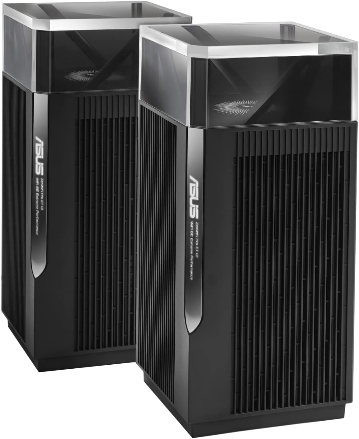 ASUS ZenWiFi Pro AXE11000 Tri-Band WiFi 6E Mesh System (ET12 2PK) - Whole Home Coverage up to 6000 Sq.Ft (Certified Refurbished)