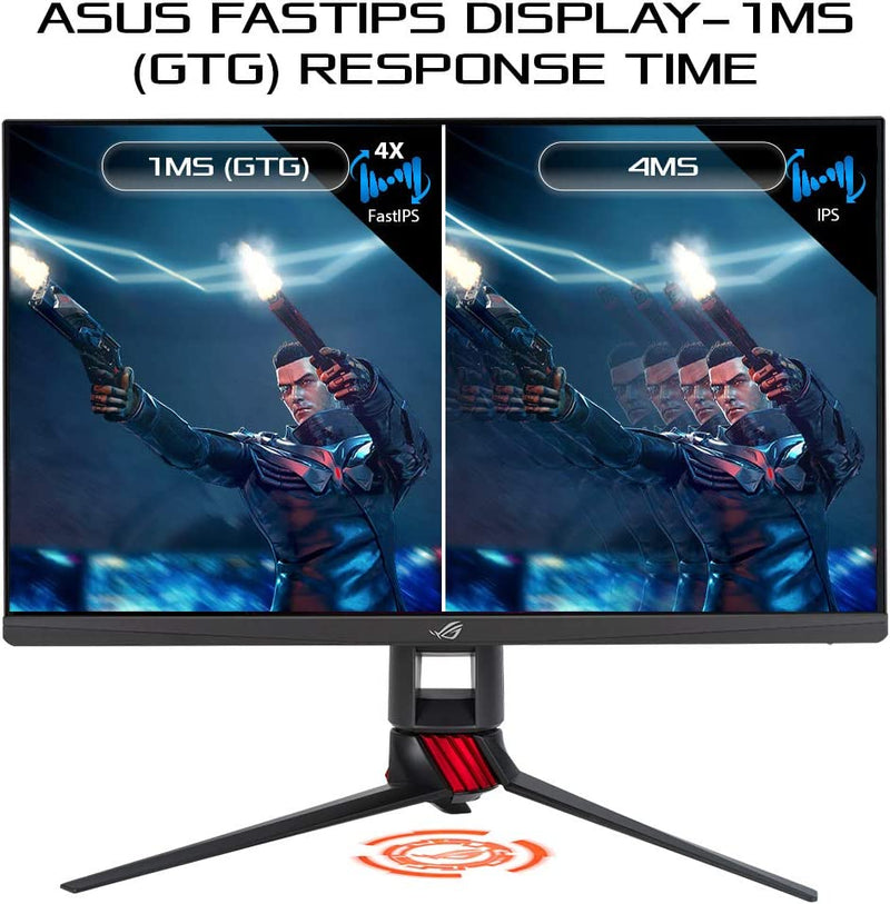 Asus ROG Strix XG279Q HDR Gaming Monitor – 27 inch 2K QHD (2560x1440), Fast IPS, Overclockable 170Hz (Above 144Hz), 1ms (GTG), ELMB SYNC, G-SYNC Compatible, DisplayHDR™ 400 (Certified Refurbished)