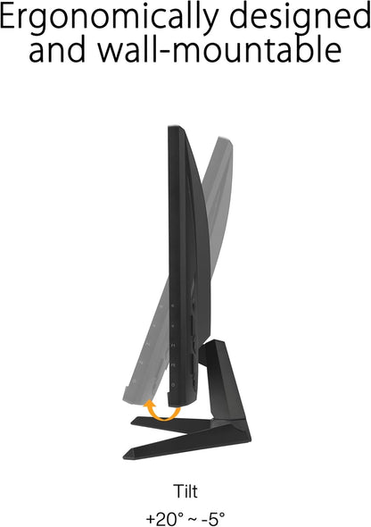 ASUS TUF Gaming 27” 1080P Monitor (VG279Q3A) – Full HD, 180Hz, 1ms, Fast IPS, Extreme Low Motion Blur Sync, FreeSync Premium, G-SYNC Compatible (Certified Refurbished)