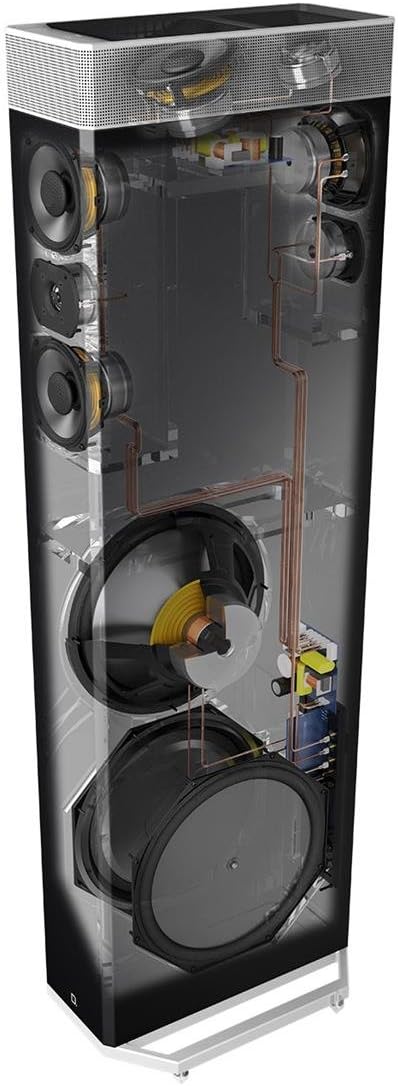 Definitive Technology BP-9080x Bipolar Tower Speaker With Built-in 12" Powered Subwoofer (Certified Refurbished)