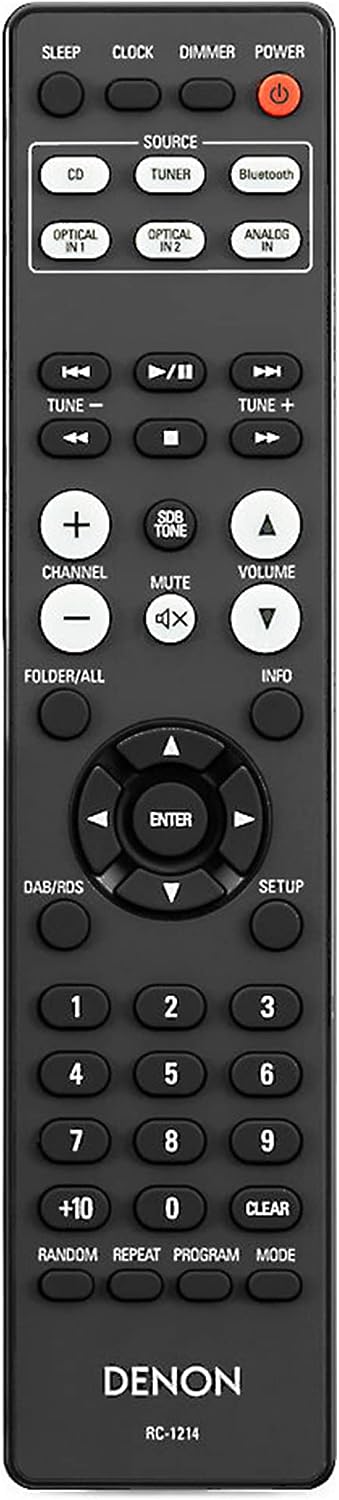 Denon D-M41SBK Bluetooth Wireless Music System (Certified Refurbished)
