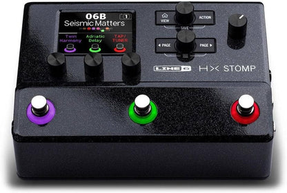 Line 6 HX Stomp Multi Effects Processor (Certified Refurbished)