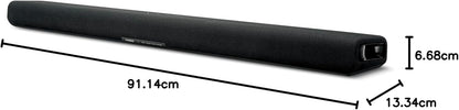 Yamaha SR-B30A Dolby Atmos Sound Bar with Built-In Subwoofers (Certified Refurbished)
