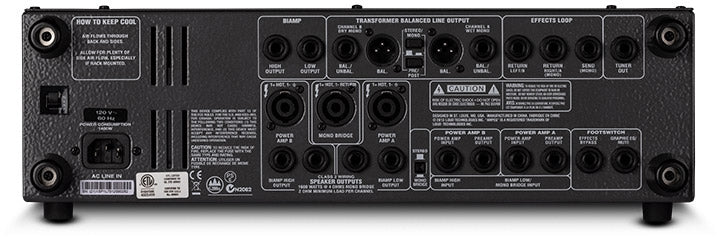 Ampeg SVT-4PRO Bass Amplifier Head (Certified Refurbished)