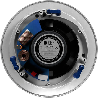 KEF - Ci200MR UNI-Q 8" Round In-Ceiling Speaker - Pair (Certified Refurbished)