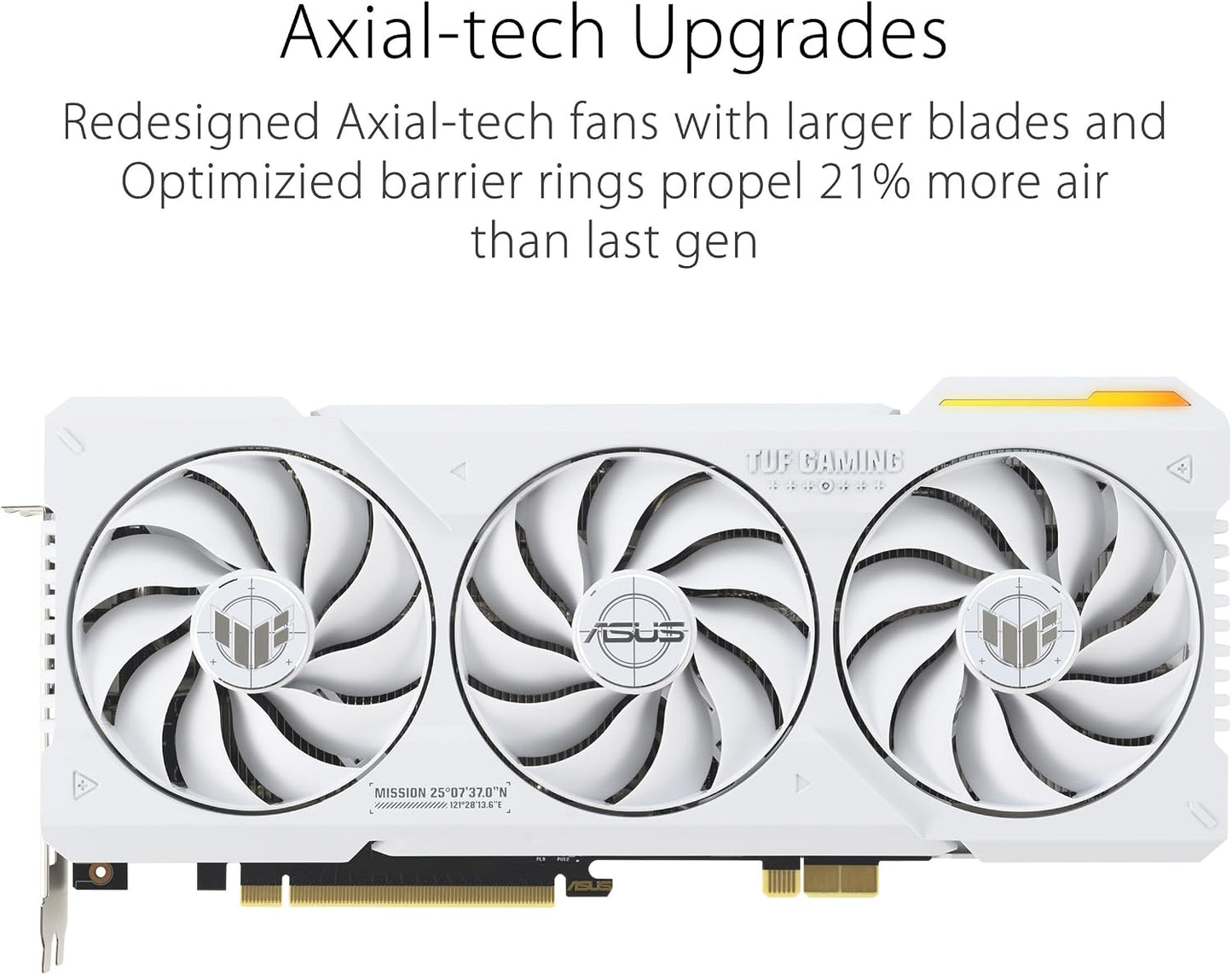 ASUS TUF Gaming GeForce RTX 4070 Ti Super BTF White OC Edition 16GB GDDR6X (NVIDIA DLSS 3, (GC-HPWR) Gold Finger, PCIe 4.0, 2X HDMI 2.1a, 3X DisplayPort 1.4a (Certified Refurbished)