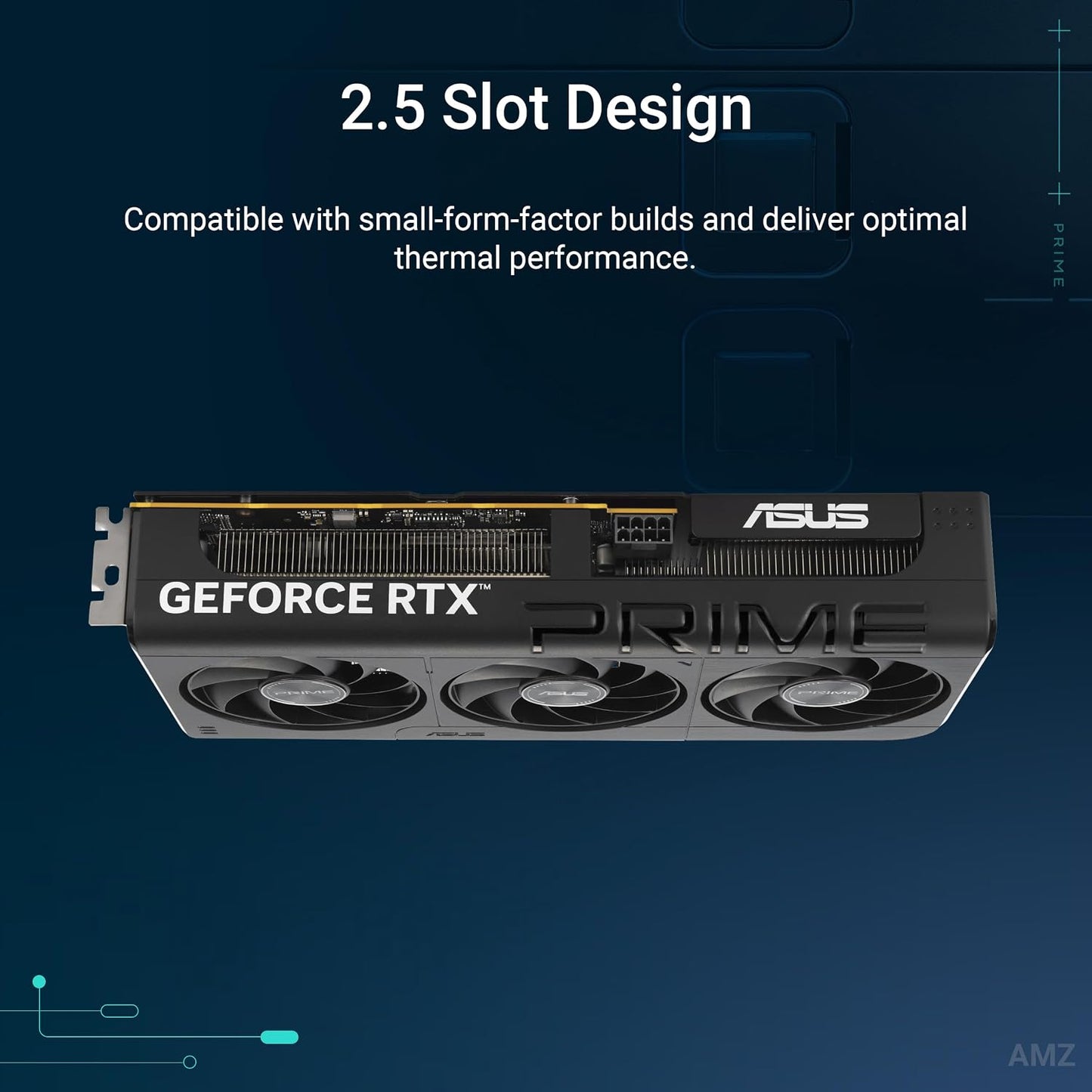 ASUS Prime GeForce RTX 5060 8GB GDDR7 OC Edition Gaming Graphics Card (Nvidia GeForce RTX5060 DLSS 4, 2.5-Slot Design, PCIe 5.0, 3X DisplayPort 2.1b, 1x HDMI 2.1b) (Certified Refurbished)