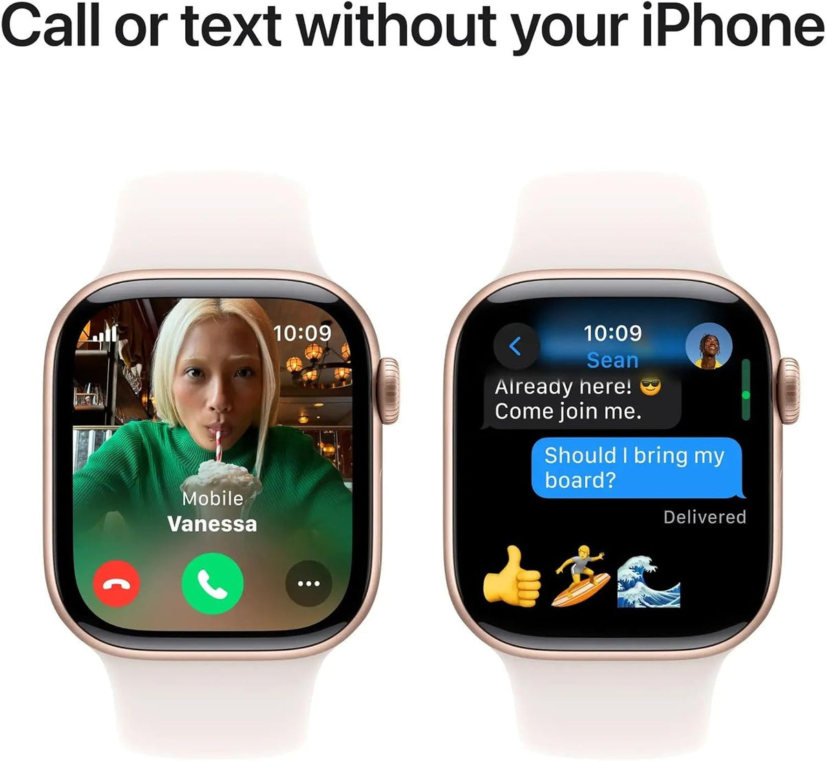 Apple Watch Series 10 (2024, Aluminum) - Rose Gold (Refurbished)