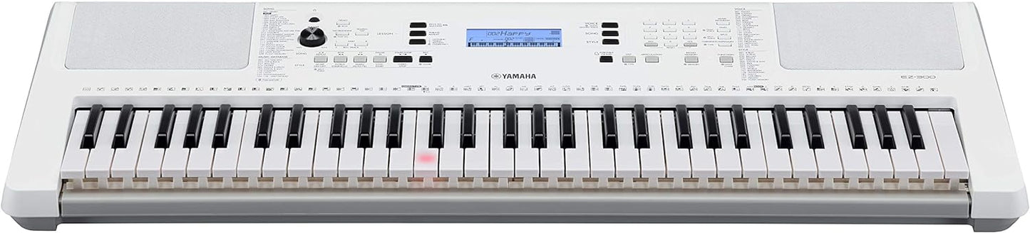 Yamaha EZ-300 61-Key Portable Keyboard with Lighted Keys (Certified Refurbished)