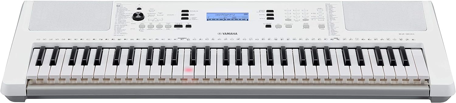 Yamaha EZ-300 61-Key Portable Keyboard with Lighted Keys (Certified Refurbished)