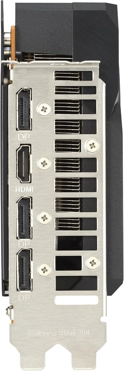 ASUS Dual Radeon RX 6600 V2 8GB GDDR6 Gaming Graphics Card AMD Radeon RX6600, PCIe 4.0, 1x HDMI 2.1, 3X DisplayPort 1.4a (Certified Refurbished)