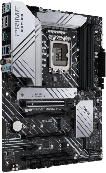 Asus Prime Z690-P D4 LGA 1700 Intel Z690 DDR4 ATX Motherboard (Certified Refurbished)