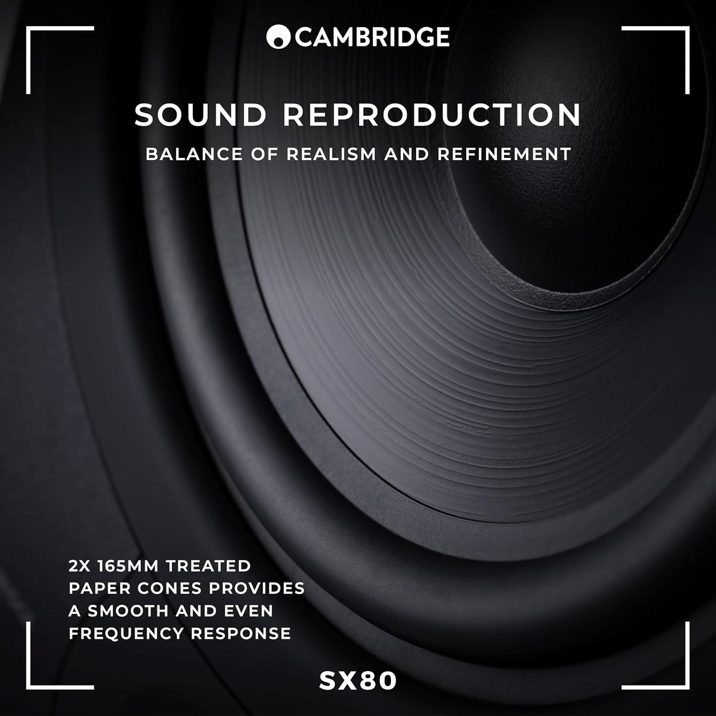Cambridge Audio SX80 Floorstanding Speaker - Single (Certified Refurbished)