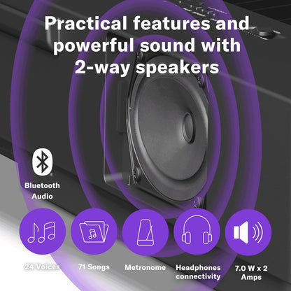 Yamaha P-225 88-Note Portable Digital Piano (Certified Refurbished)