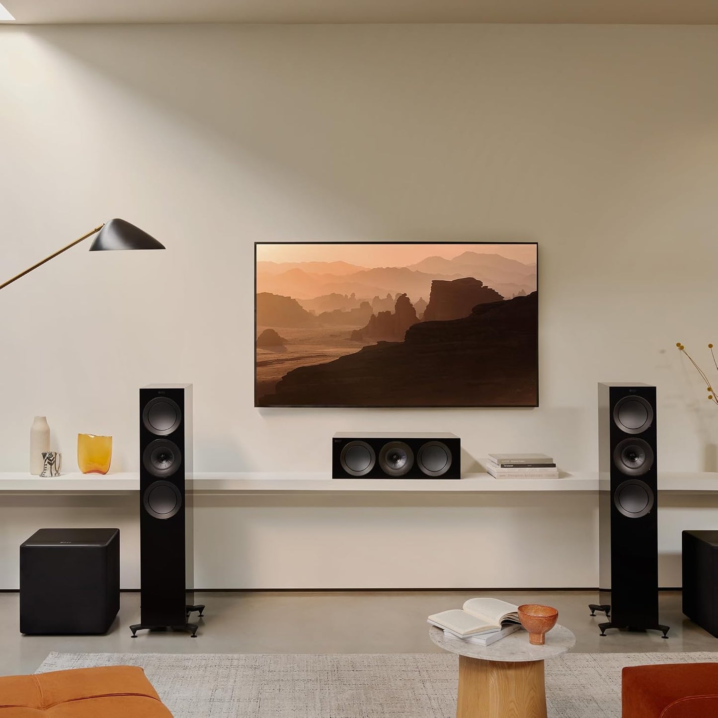 KEF Kube 12 MIE 12" 300 Watt Powered Subwoofer (Certified Refurbished)