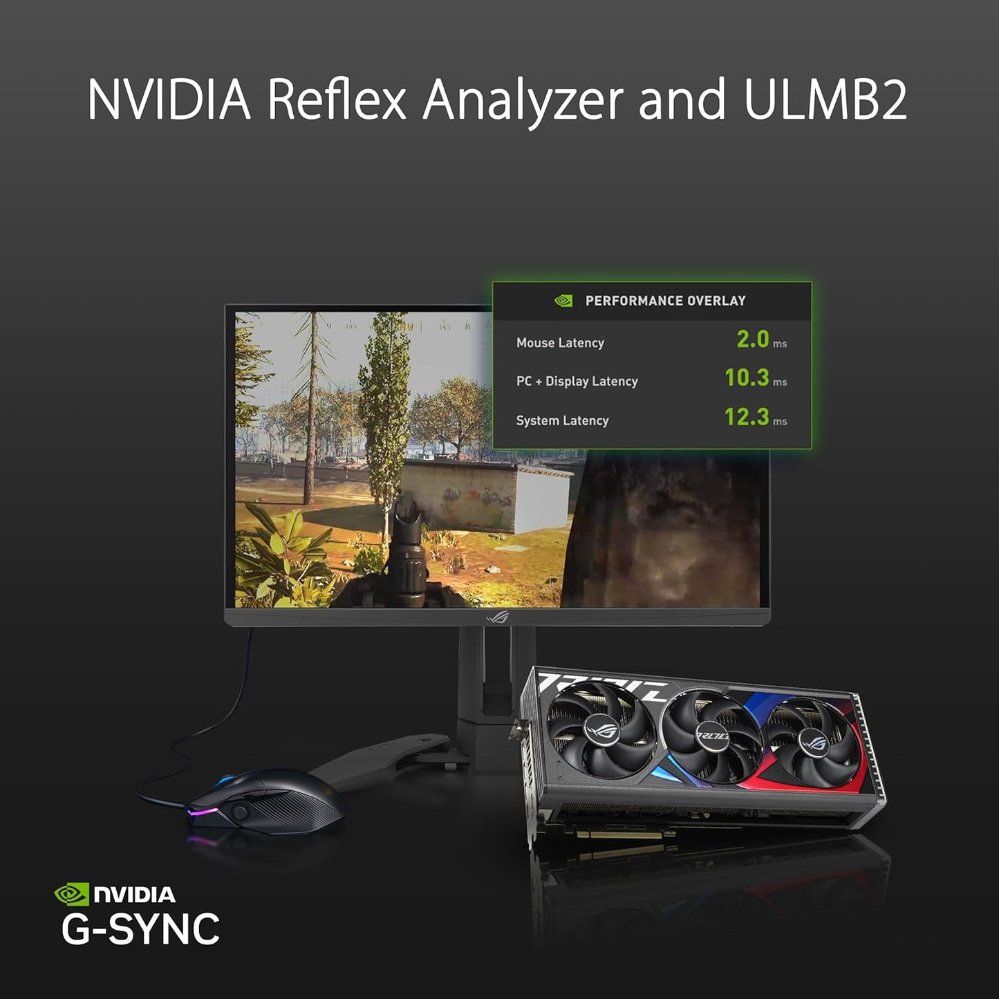 ASUS ROG Swift Pro PG248QP NVIDIA G-SYNC esports gaming monitor - 24.1-inch FHD, 540 Hz (OC), Esports-TN panel, NVIDIA Reflex Analyzer, ULMB 2, adjustable base, ESS codec, DisplayHDR400 (Certified Refurbished)