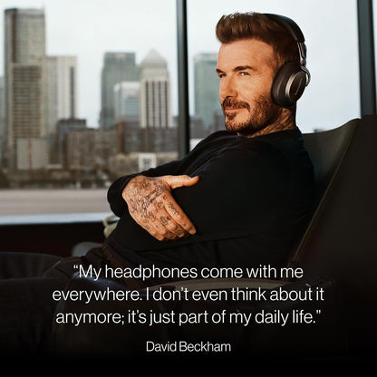 Bowers & Wilkins Px8 S2 Wireless Over-Ear Headphones, Active Noise Cancelling & Transparency Mode, High-Res Playback, 30H Playtime with Quick Charge Support, Bluetooth Headphones (Certified Refurbished)