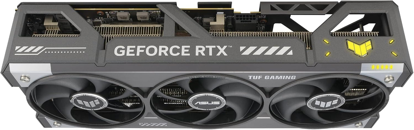 ASUS TUF Gaming GeForce RTX 5090 32GB GDDR7 Gaming Graphics Card (PCIe 5.0, HDMI/DP 2.1, 3.6-Slot, Military-Grade Components, Protective PCB Coating, axial-tech Fans, Vapor Chamber) (Certified Refurbished)