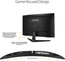 ASUS TUF VG328H1B Gaming Monitor - 31.5" FHD 165Hz 1ms GTG Curved VA LED FreeSync (Certified Refurbished)