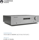 Cambridge Audio AXR100 Stereo receiver with Bluetooth® (Certified Refurbished)