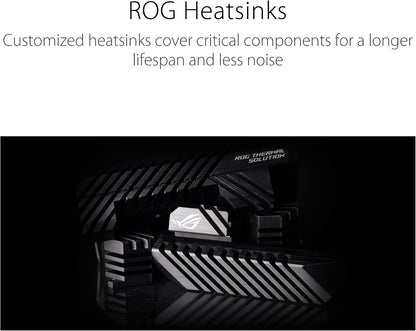 ASUS ROG Thor 850W Platinum II Fully Modular Gaming Power Supply (80 Plus Platinum, OLED Power Display, Aura Sync ARGB, ROG Heatsinks, 0dB Technology, Lambda A++) (Certified Refurbished)