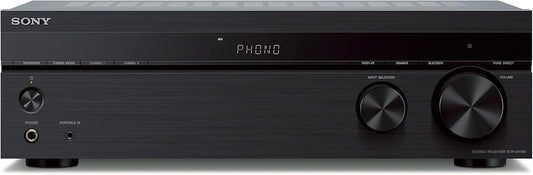 Sony STR-DH190 Stereo Receiver Phono Input and Bluetooth Connectivity (Certified Refurbished)