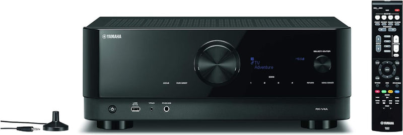 Yamaha AVENTAGE RX-V4A 5.2-Channel AV Receiver with 8K HDMI and MusicCast (Certified Refurbished)