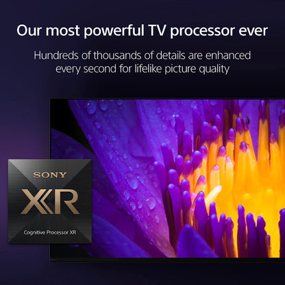 Sony 65 inch A80L BRAVIA XR OLED 4K Ultra HD HDR Smart Google TV with Dolby Vision/Atmos and Exclusive Features for Playstation 5 (XR65A80L) (Refurbished)