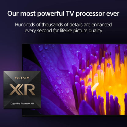 Sony 83 inch A80L BRAVIA XR OLED 4K Ultra HD HDR Smart Google TV with Dolby Vision/Atmos and Exclusive Features for PlayStation 5 (XR83A80L) (Refurbished)