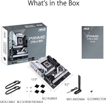 ASUS Prime Z790-A WiFi 6E LGA 1700(Intel 13th&12th) ATX Motherboard (Certified Refurbished)