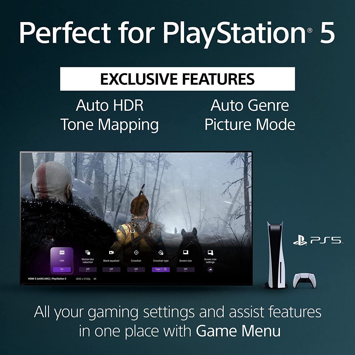 Sony XR-65A95K 65 inch BRAVIA XR OLED 4K Ultra HD HDR QD-OLED Smart Google TV with Dolby Vision & Atmos (Refurbished)