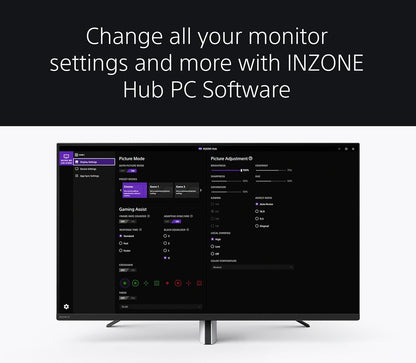 Sony 27” INZONE M9 Gaming Monitor 4K HDR 144Hz Full Array Local Dimming, NVIDIA G-SYNC and HDMI 2.1 VRR - SDM-U27M90 (Refurbished)