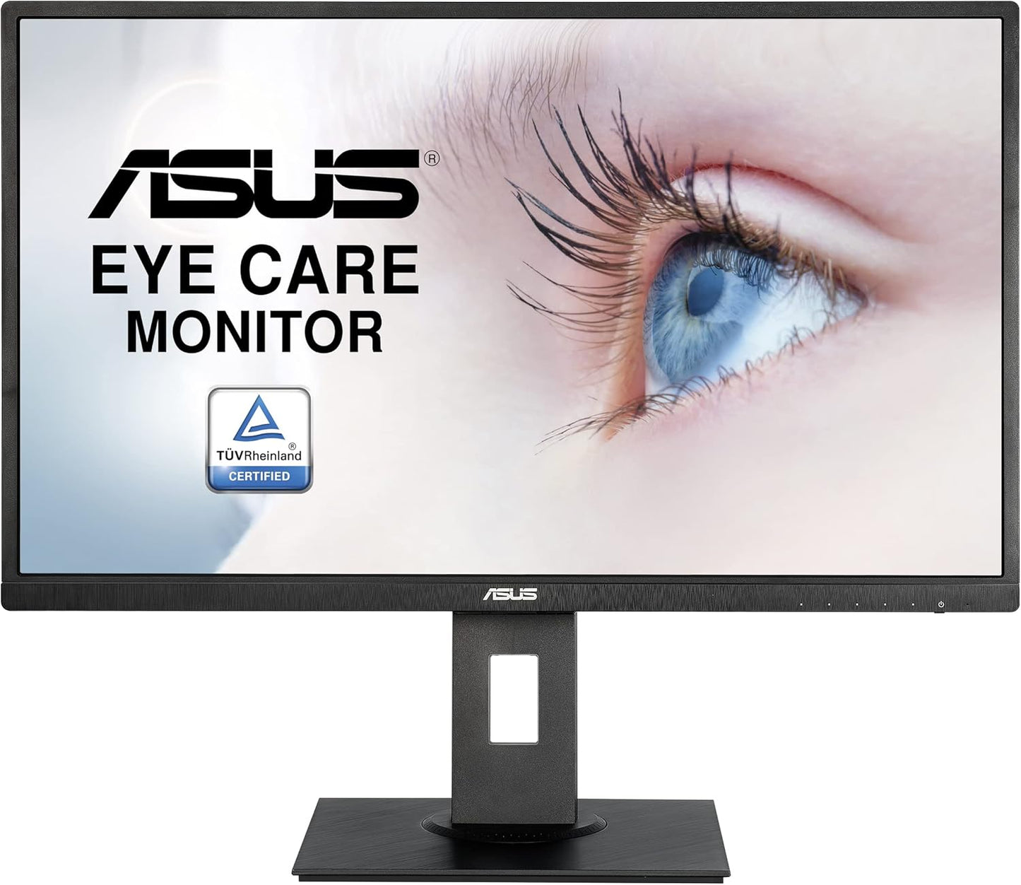 ASUS 27” 1080P Monitor (VA279HAL) - Full HD, Built-in Speakers, Eye Care, Low Blue Light, Flicker Free, VESA Mountable, Height Adjustment, Pivot, Swivel, Tilt, HDMI, VGA (Certified Refurbish)