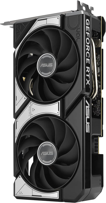ASUS Dual GeForce RTX 5060 Ti 8GB GDDR7 OC Edition (PCIe 5.0, 8GB GDDR7, DLSS 4, HDMI 2.1b, DisplayPort 2.1b, 2.5-Slot Design, Axial-tech Fan Design, 0dB Technology, and More) (Certified Refurbished)