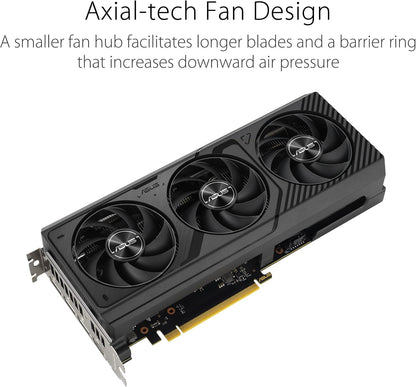 ASUS The SFF-Ready Prime GeForce RTX 4070 Super OC Edition 12GB GDDR6X Graphics Card (PCIe 4.0, 12GB GDDR6X, DLSS 3, HDMI 2.1a, DisplayPort 1.4a) (Certified Refurbished)