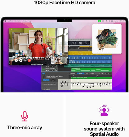 MacBook Air (13", 2022, M2) - Silver (Certified Refurbished)