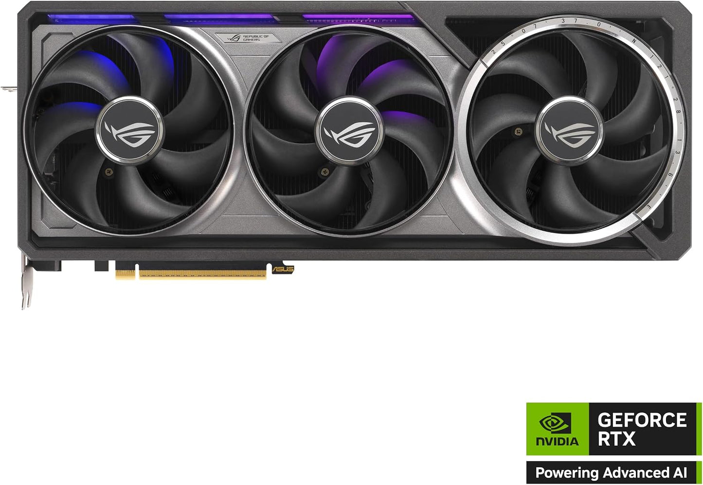 ASUS ROG Astral GeForce RTX 5080 16GB GDDR7 OC Edition Gaming Graphics Card PCIe 5.0, HDMI/DP 2.1, 3.8-slot, 4-fan, Axial-tech Fans, Patented Vapor Chamber, Phase-change GPU Thermal Pad (Certified Refurbished)
