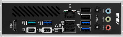 ASUS X870 MAX Gaming WIFI7 AMD AM5 ATX Motherboard, 12+2+1 80A DrMOS, DDR5, PCIe 5.0 x16 Q-Release, 3X M.2, Wi-Fi 7 Q-Antenna, 2.5Gb LAN, USB4 Type-C, USB-C 20Gbps, BIOS Flashback, Aura Sync (Certified Refurbished)