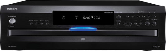 Integra CDC-3.4 Premium 6 Disc CD Carousel Changer  (Certified Refurbished)