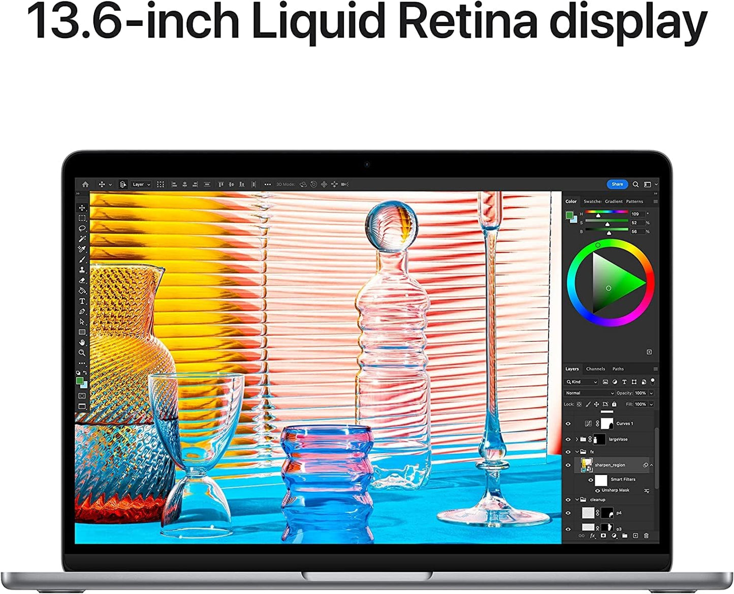 MacBook Air (13", 2022, M2) - Silver (Certified Refurbished)