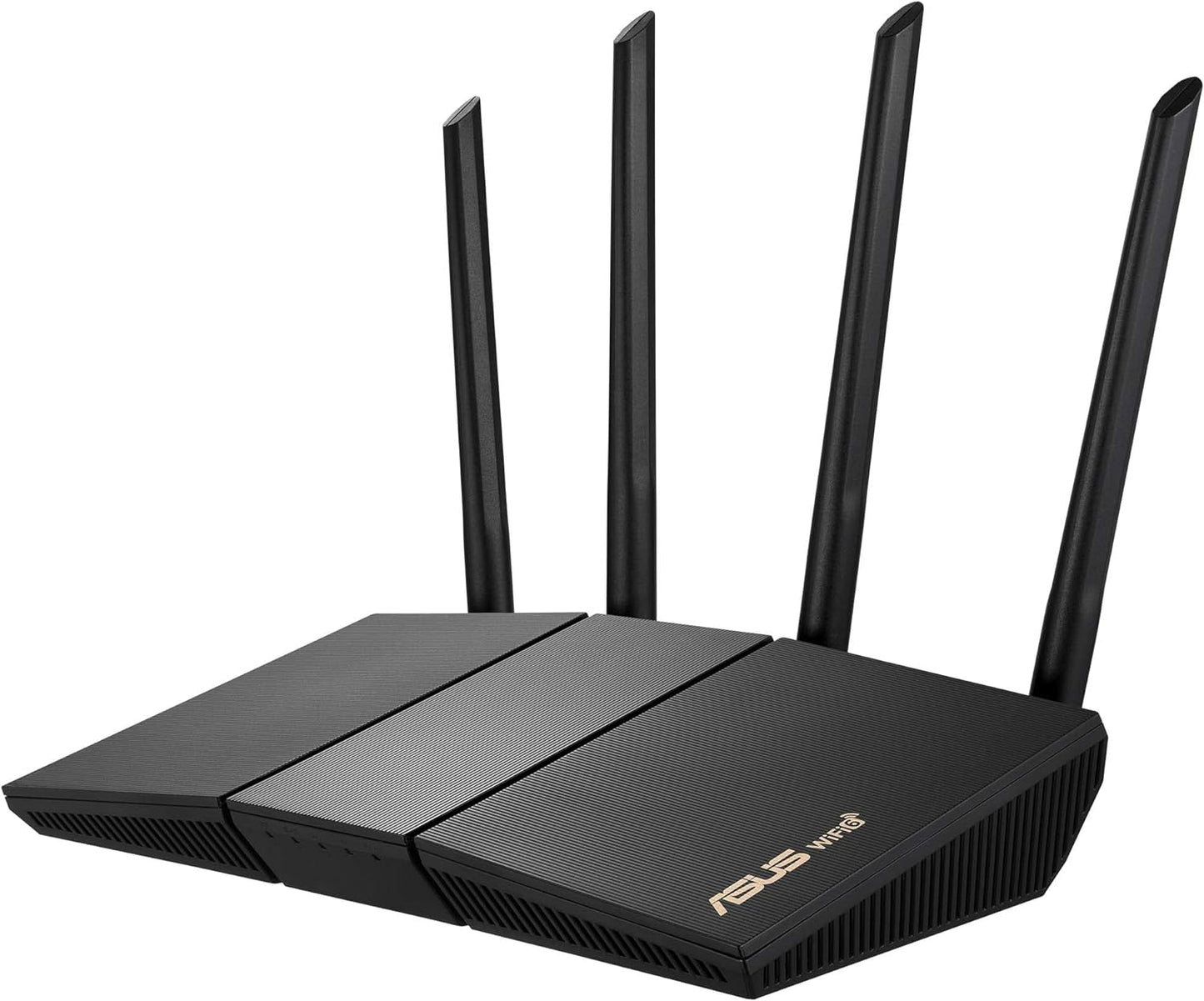 Asus RT-AX57 AX3000 Dual Band WiFi 6 (802.11ax) Router supporting MU-MIMO and OFDMA technology (Certified Refurbished)